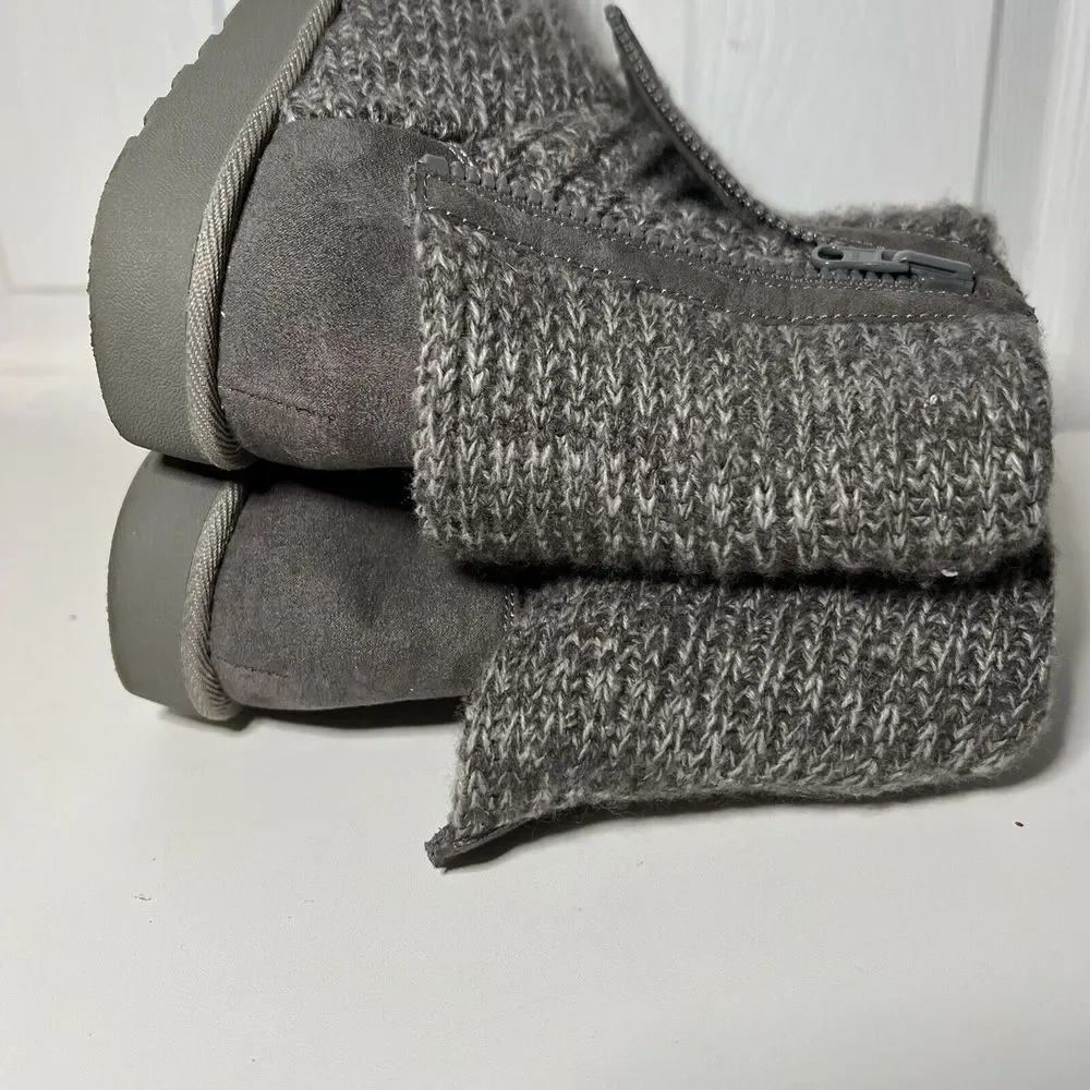 SO‎ Agustina sweater boots Sz7